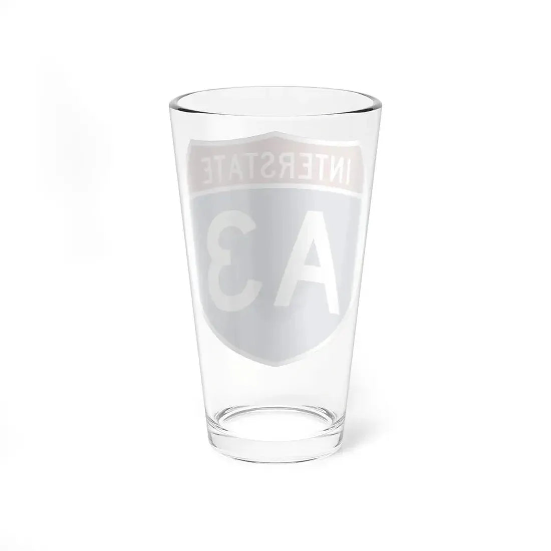 I-A3 (Alaska) (Road Sign) Pint Glss 16oz - Go Mug Yourself