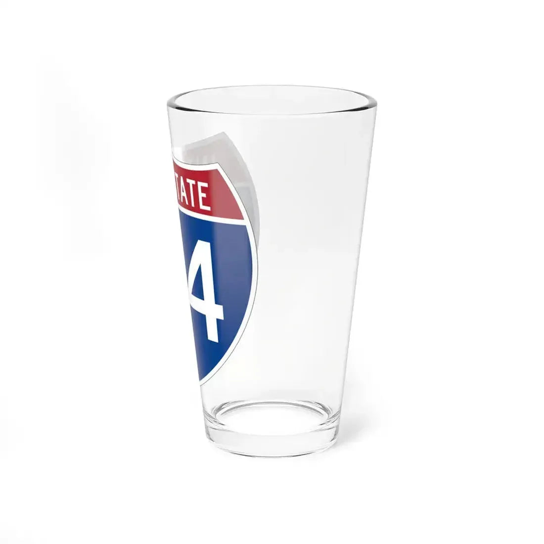 I-A4 (Alaska) (Road Sign) Pint Glass 16oz - Go Mug Yourself