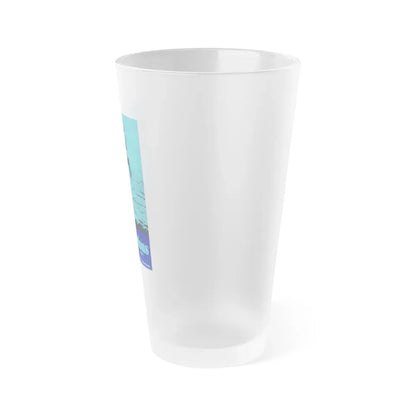 I AM CURIOUS (BLUE) 1968 Movie Poster - Frosted Pint Glass 16oz - Go Mug Yourself