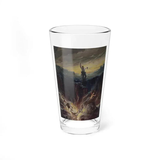 I Am Legend, Gold Medal paperback cover, 1954 - Pint Glass 16oz 16oz - Go Mug Yourself
