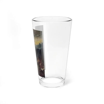 I Am Legend, Gold Medal paperback cover, 1954 - Pint Glass 16oz - Go Mug Yourself