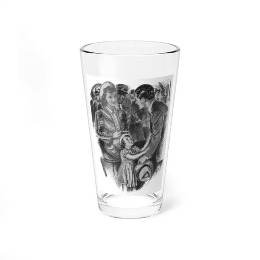 I Believe In Monogamy, Liberty magazine, July 15, 1939 - Pint Glass 16oz 16oz - Go Mug Yourself