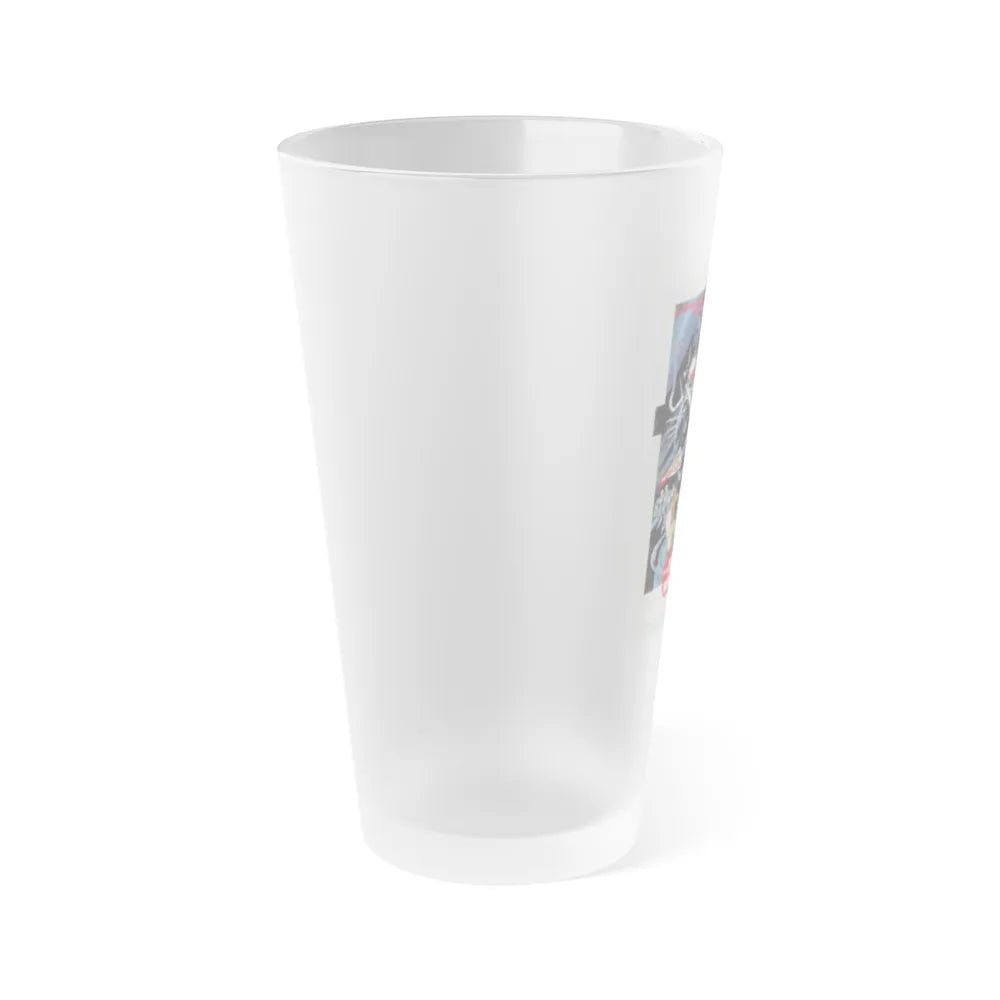 I BOUGHT A VAMPIRE MOTORCYCLE 1990 Movie Poster - Frosted Pint Glass 16oz-Go Mug Yourself