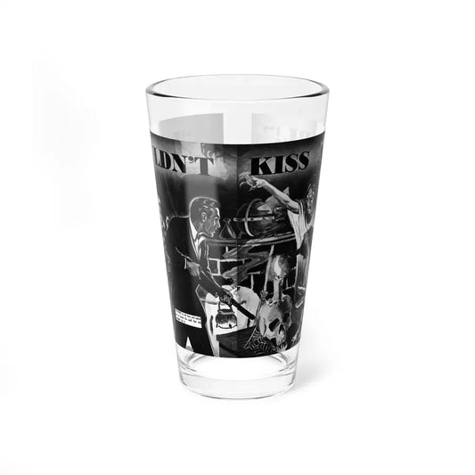 I Couldn't Kiss A Girl, Revealing Detective, September 1942 - Pint Glass 16oz 16oz - Go Mug Yourself