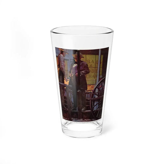 I don't bluff, mister, - Smith said - Pint Glass 16oz 16oz - Go Mug Yourself
