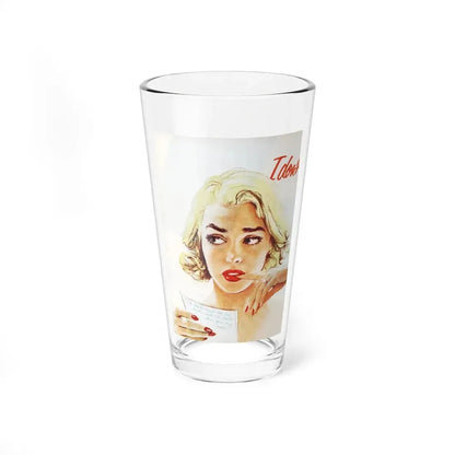I don't love you any more, Chatelaine, July 1955 - Pint Glass 16oz 16oz - Go Mug Yourself