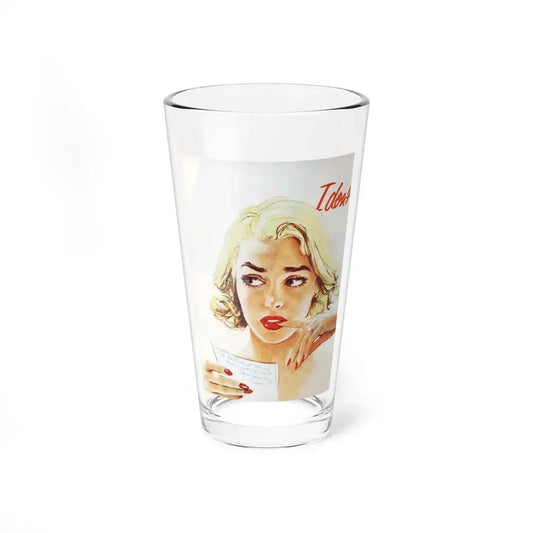 I don't love you any more, Chatelaine, July 1955 - Pint Glass 16oz 16oz - Go Mug Yourself