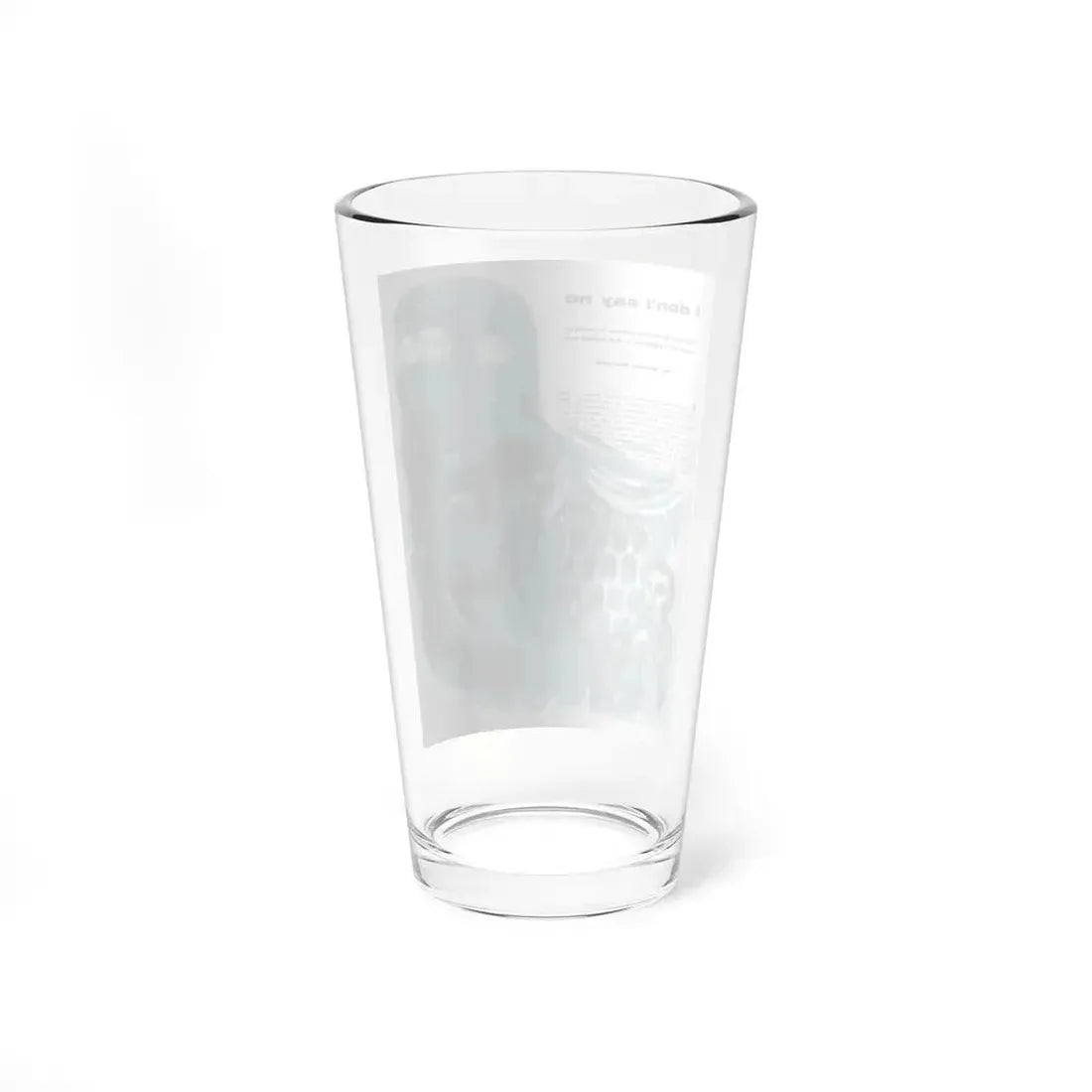 I Don't Say No, Nugget magazine, October 1956 - Pint Glass 16oz - Go Mug Yourself