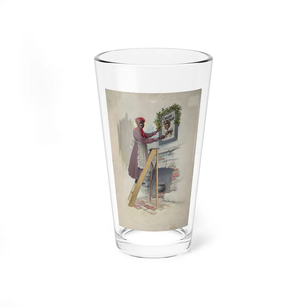 I Done Had to Frame Rastus, Cream of Wheat advertisement, 1912 - Pint Glass 16oz-16oz-Go Mug Yourself