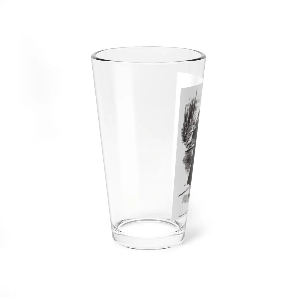 I don't know what calibre I should get, Esquire, Autumn 1933 - Pint Glass 16oz-Go Mug Yourself