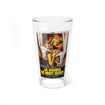 I DRINK YOUR BLOOD (ITALIAN) 2 1971 Movie Poster - Pint Glass 16oz-16oz-Go Mug Yourself