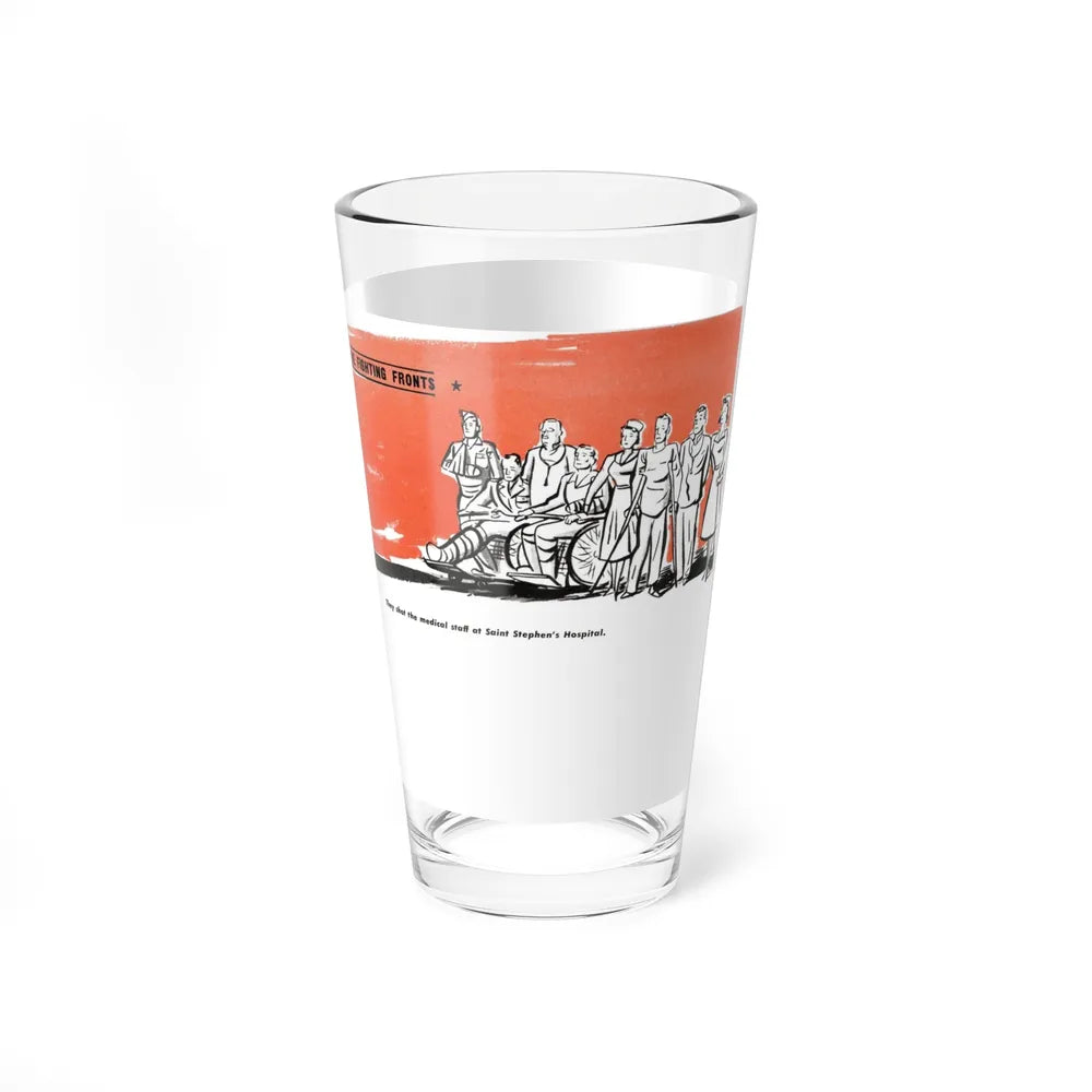 I Escape from the Japs, Cosmopolitan, August 1942 - Pint Glass 16oz-Go Mug Yourself