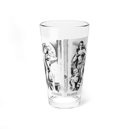 I Faced Hollywood's Temtations, Motion Picture, April 1940 - Pint Glass 16oz 16oz - Go Mug Yourself