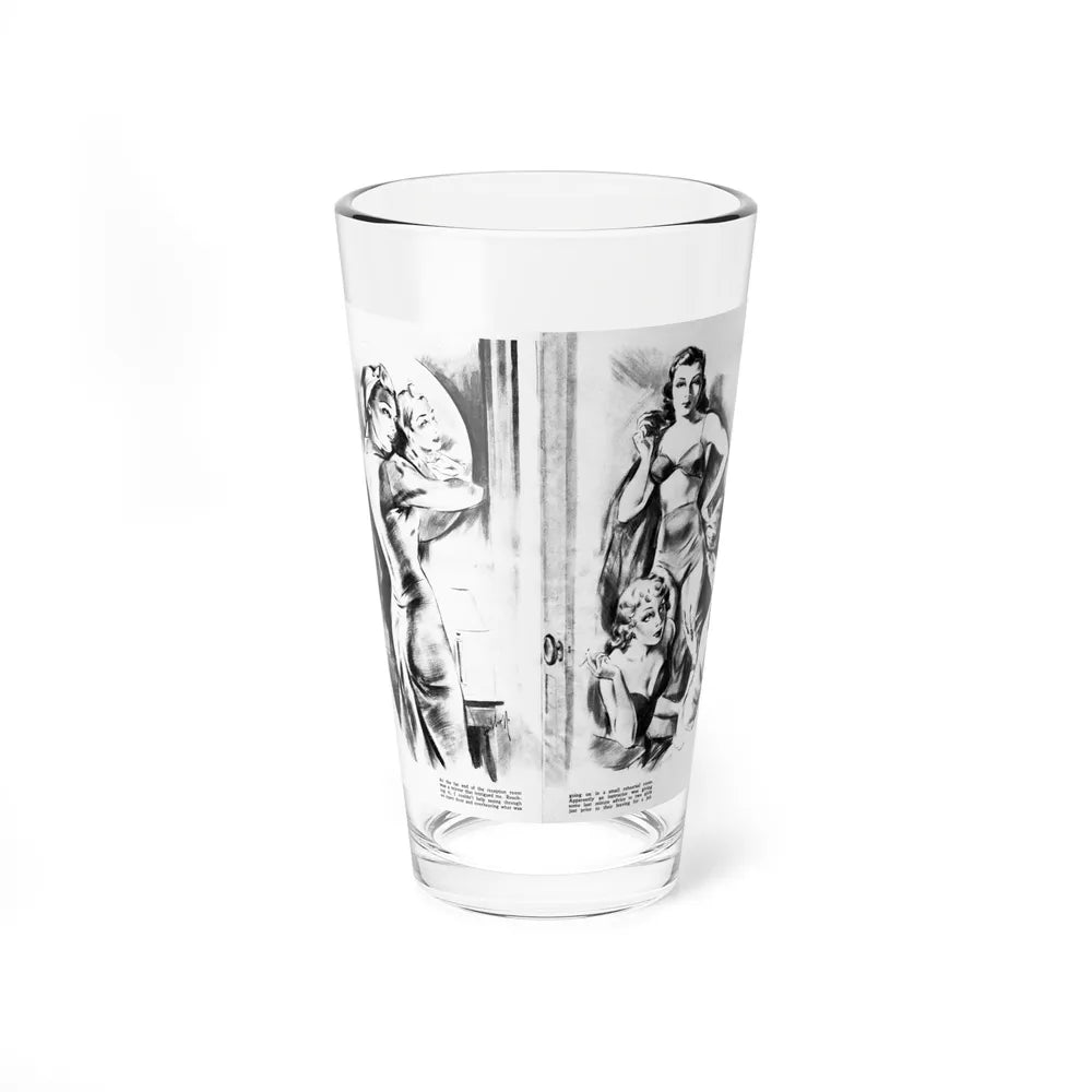 I Faced Hollywood's Temtations, Motion Picture, April 1940 - Pint Glass 16oz-16oz-Go Mug Yourself