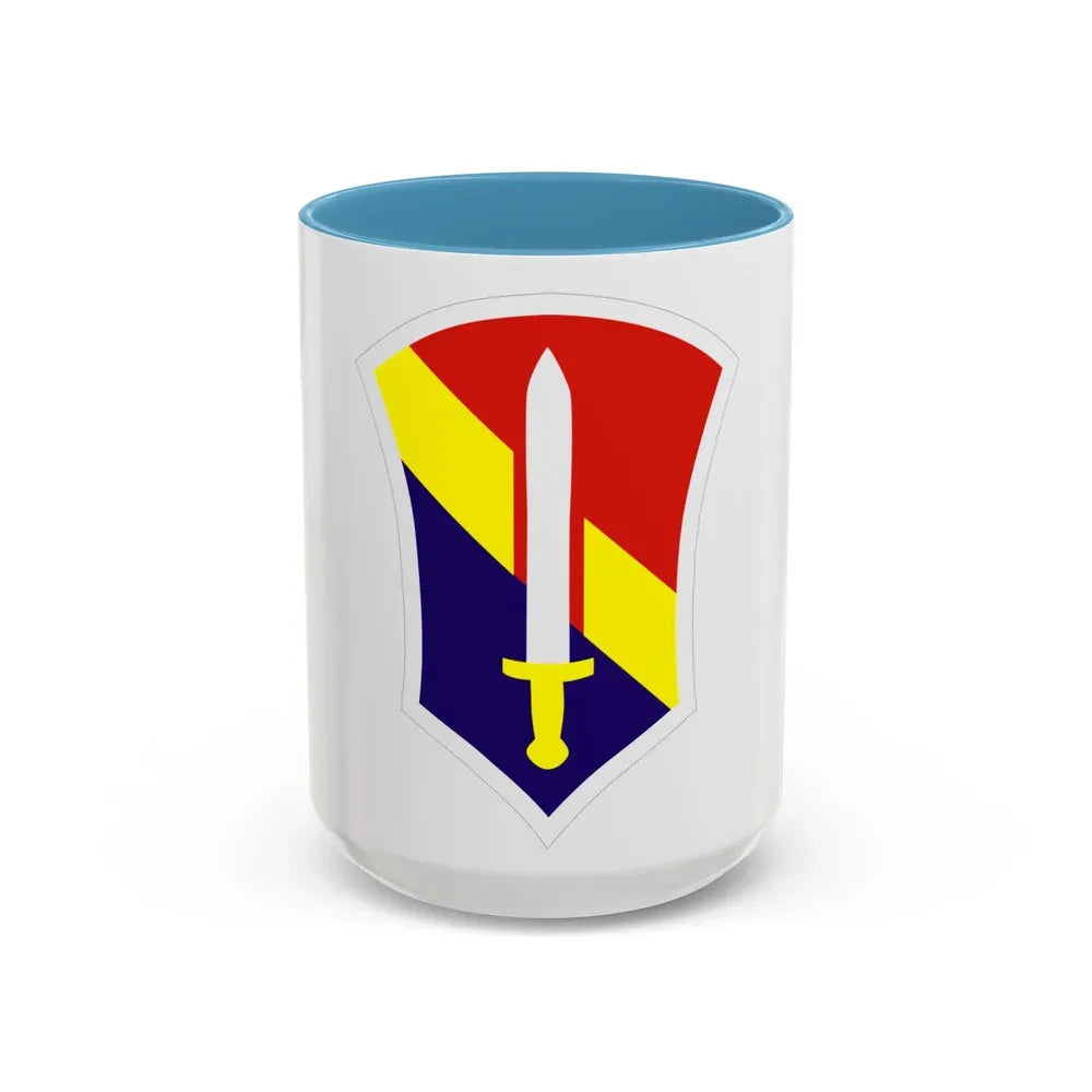 I Field Force Vietnam (U.S. Army) Accent Coffee Mug 15oz Light Blue - Go Mug Yourself