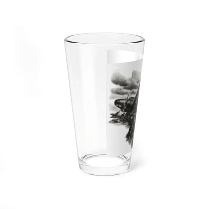 I Flew Into Battle In A British Bomber, Liberty magazine, November 30, 1940 - Pint Glass 16oz - Go Mug Yourself