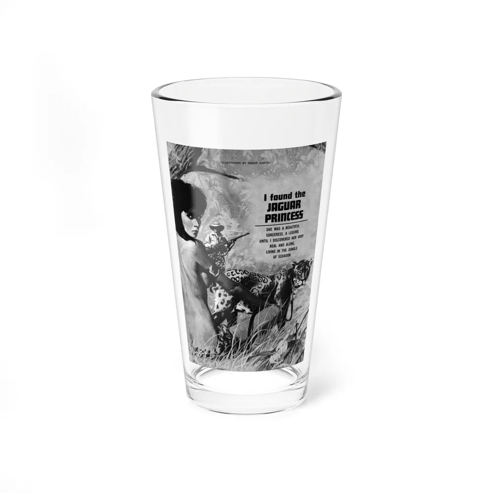 I found the Jaguar Princess, Adventure magazine, Apil 1965 - Pint Glass 16oz-16oz-Go Mug Yourself