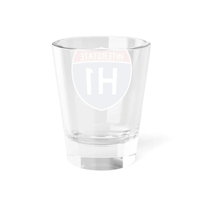 I-H1 (Hawaii) (Road Sign) Shot Glass 1.5oz - Go Mug Yourself