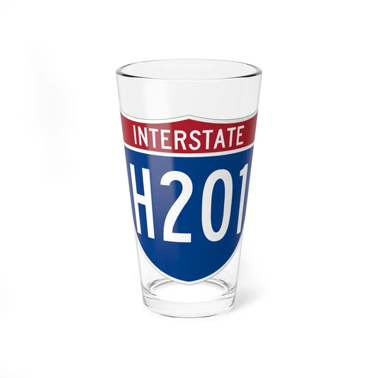 I-H201 (Hawaii) (Road Sign) Pint Glss 16oz 16oz - Go Mug Yourself