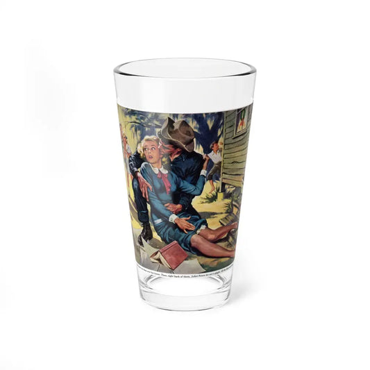 I Love Teacher, Saturday Evening Post, January 2, 1954 - Pint Glass 16oz 16oz - Go Mug Yourself