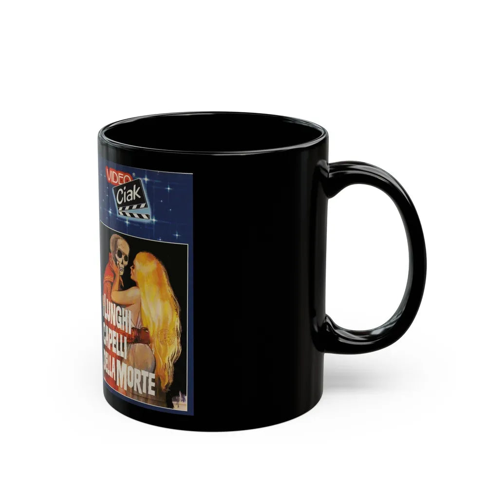 I LUNGHI CAPELLI DELLA MORTE (VHS COVER) - Black Coffee Mug-Go Mug Yourself