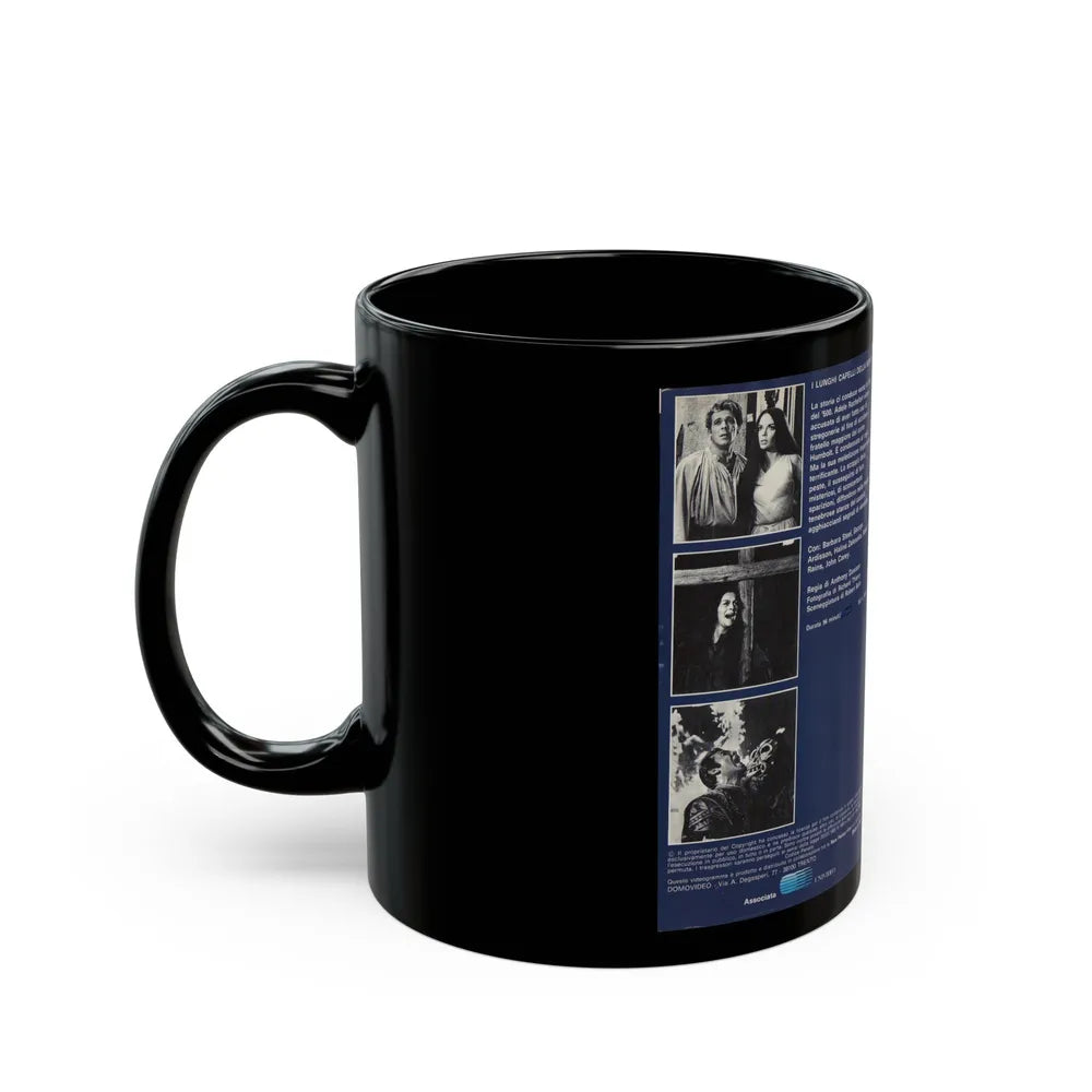 I LUNGHI CAPELLI DELLA MORTE (VHS COVER) - Black Coffee Mug-Go Mug Yourself