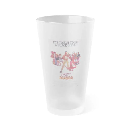 I'M GONNA GIT YOU SUCKA 1988 Movie Poster - Frosted Pint Glass 16oz 16oz Frosted - Go Mug Yourself