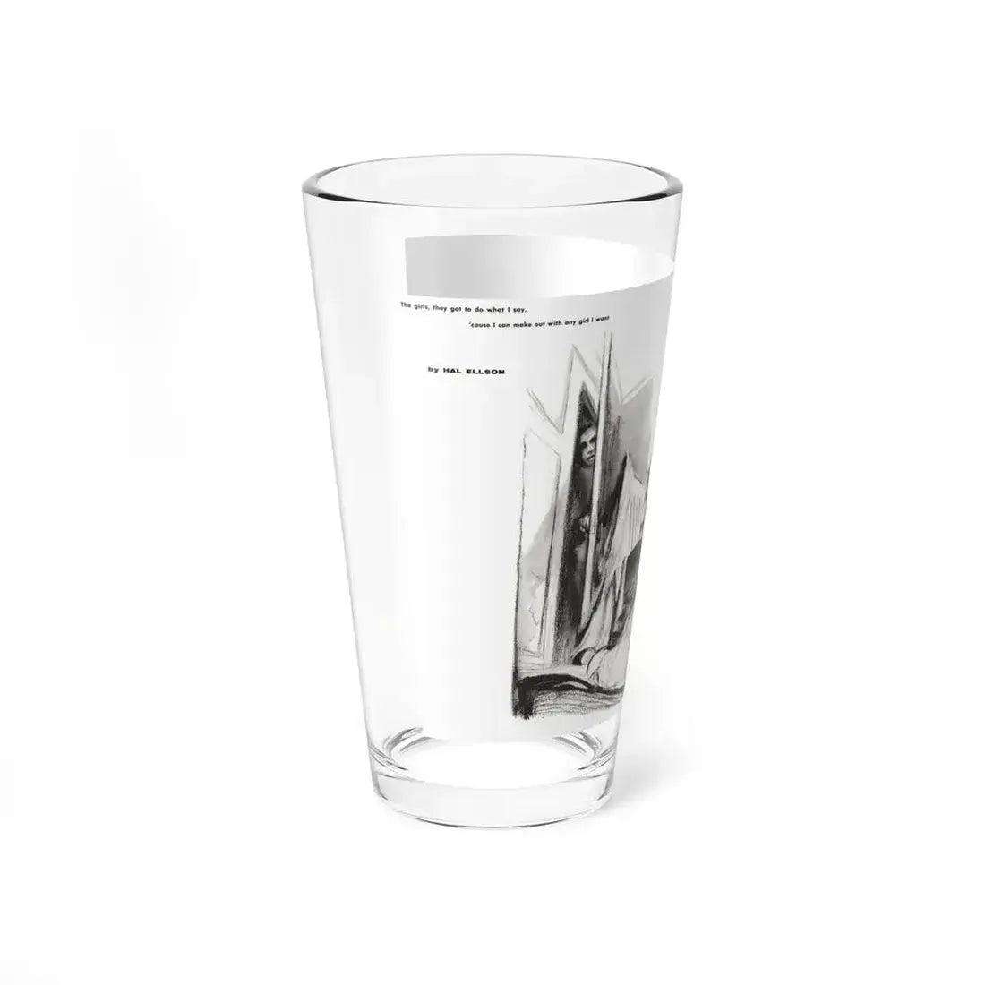 I'm No Kid, Nugget magazine, February 1956 - Pint Glass 16oz - Go Mug Yourself