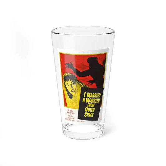 I MARRIED A MONSTER FROM OUTER SPACE 1958 Movie Poster - Pint Glass 16oz 16oz - Go Mug Yourself