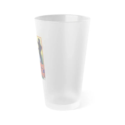 I MARRIED A MONSTER FROM OUTER SPACE (belgian) 1958 Movie Poster - Frosted Pint Glass 16oz - Go Mug Yourself