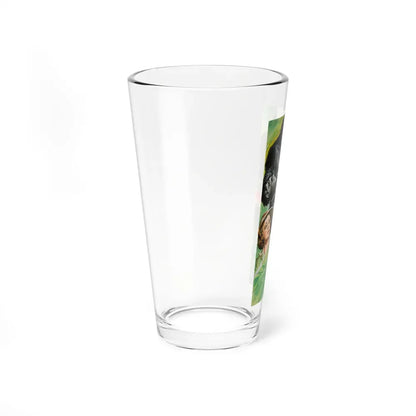 I Married Adventure, movie poster illustrations (1) - Pint Glass 16oz - Go Mug Yourself