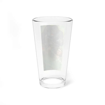I Married Adventure, movie poster illustrations (1) - Pint Glass 16oz - Go Mug Yourself