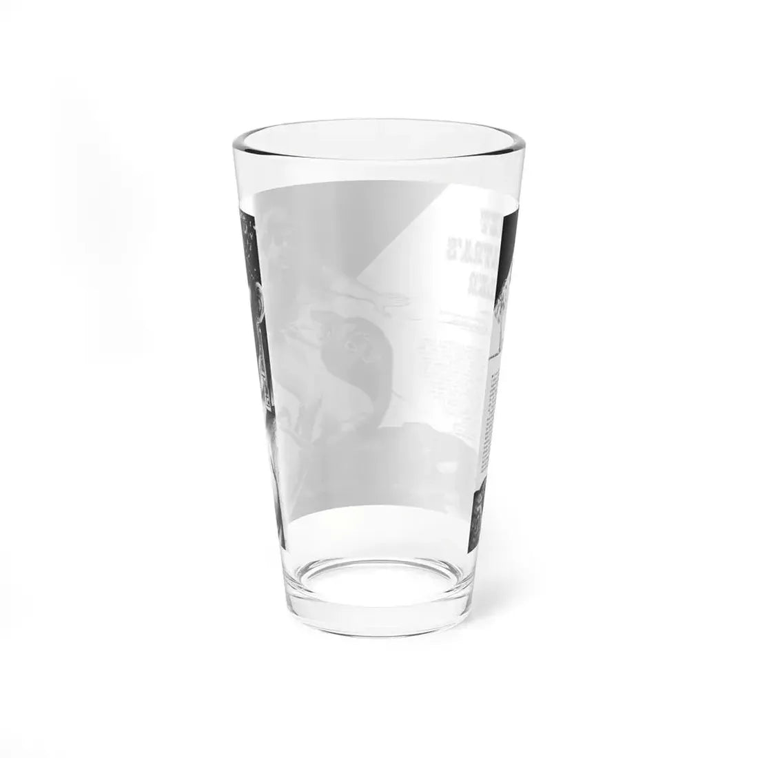 I Met Cleopatra's Killer, Jaguar magazine, June 1969 - Pint Glass 16oz - Go Mug Yourself