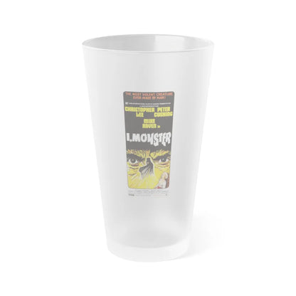 I, MONSTER 1971 Movie Poster - Frosted Pint Glass 16oz-16oz-Frosted-Go Mug Yourself