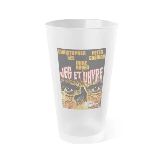 I, MONSTER (DANISH) 1971 Movie Poster - Frosted Pint Glass 16oz 16oz Frosted - Go Mug Yourself
