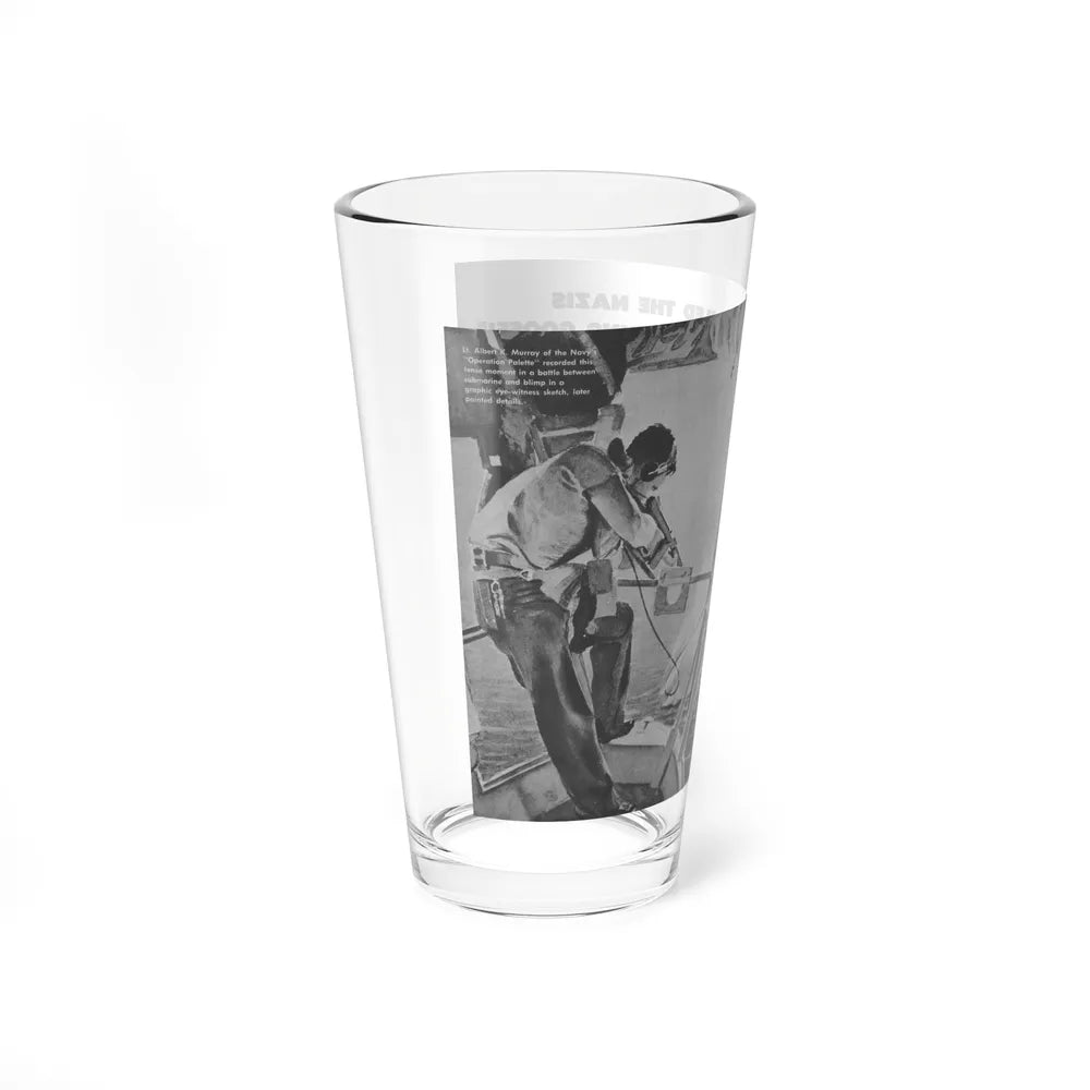 I Nailed The Nazis from a Galloping Goose, Cavalcade, September 1959 - Pint Glass 16oz-Go Mug Yourself