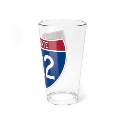 I-PR2 (Puerto Rico) (Road Sign) Pint Glass 16oz - Go Mug Yourself