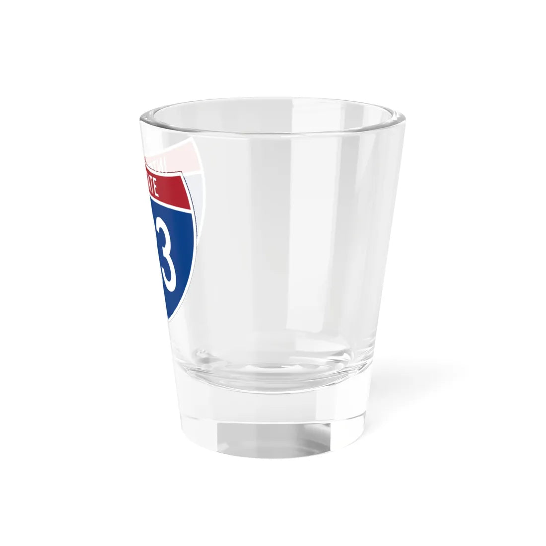 I-PR3 (Puerto Rico) (Road Sign) Shot Glass 1.5oz - Go Mug Yourself
