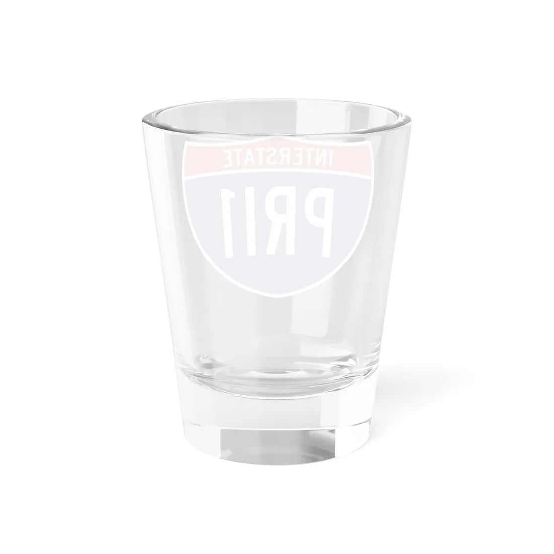 I-PRI1 (Puerto Rico) (Road Sign) Shot Glass 1.5oz - Go Mug Yourself