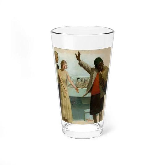 I Quit!, Liberty magazine cover, March 29, 1930 - Pint Glass 16oz 16oz - Go Mug Yourself