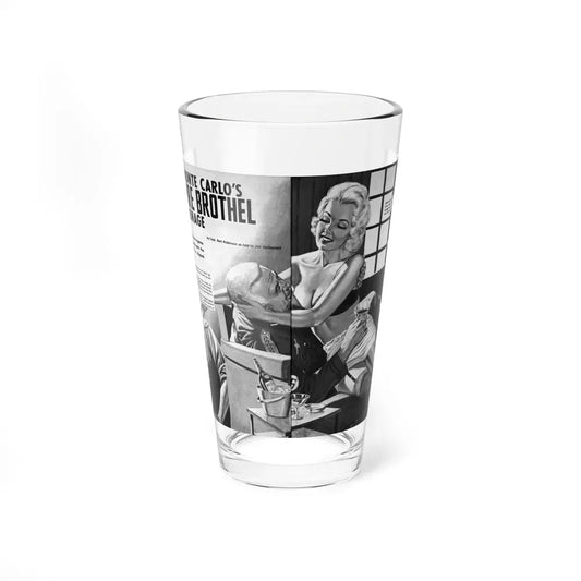 I Ran Monte Carlo's Bizarre Brothel of Espionage, World of Men - Pint Glass 16oz 16oz - Go Mug Yourself