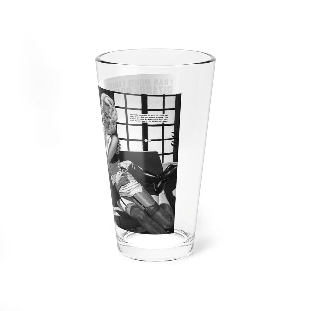 I Ran Monte Carlo's Bizarre Brothel of Espionage, World of Men - Pint Glass 16oz-Go Mug Yourself