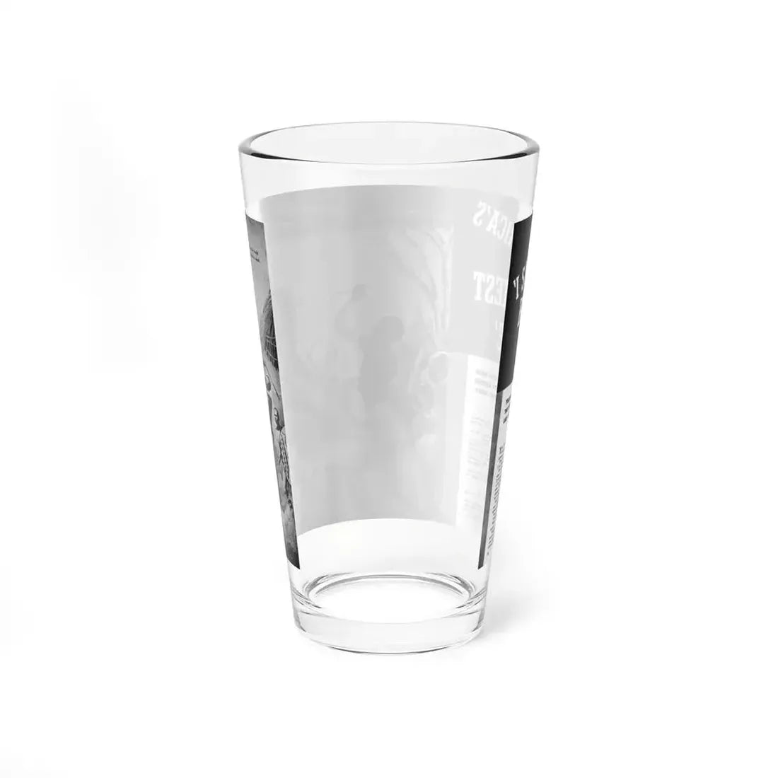 I Saw Africa's Bloodiest Rite, Rage For Men, December 1956 - Pint Glass 16oz - Go Mug Yourself