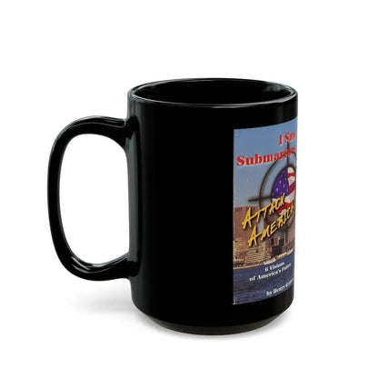 I SAW SUBMARINES ATTACK AMERICA (VHS COVER) - Black Coffee Mug - Go Mug Yourself