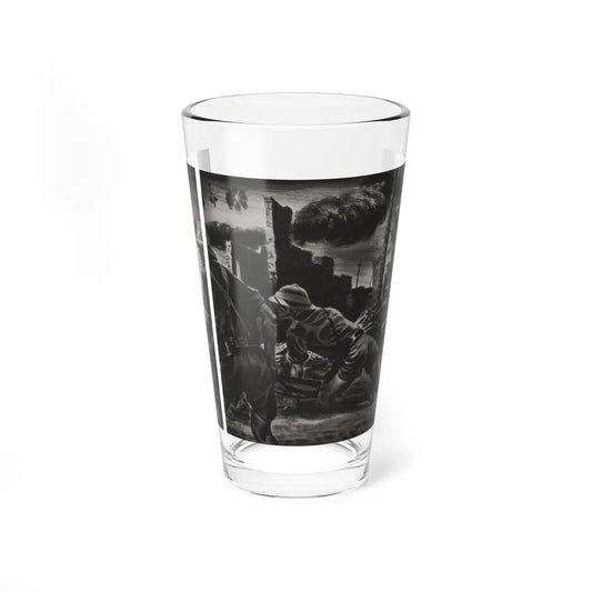 I Saw The Blitzkrieg Stopped at Tobruk, Liberty magazine, June 21, 1941 - Pint Glass 16oz-16oz-Go Mug Yourself