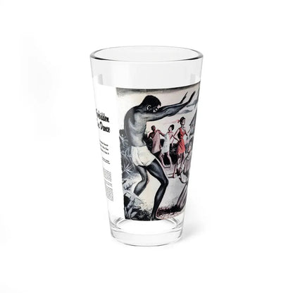 I Saw the Forbidden Somali Sex Dance, Sir! magazine, July 1959 - Pint Glass 16oz 16oz - Go Mug Yourself