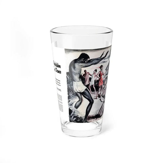 I Saw the Forbidden Somali Sex Dance, Sir! magazine, July 1959 - Pint Glass 16oz 16oz - Go Mug Yourself