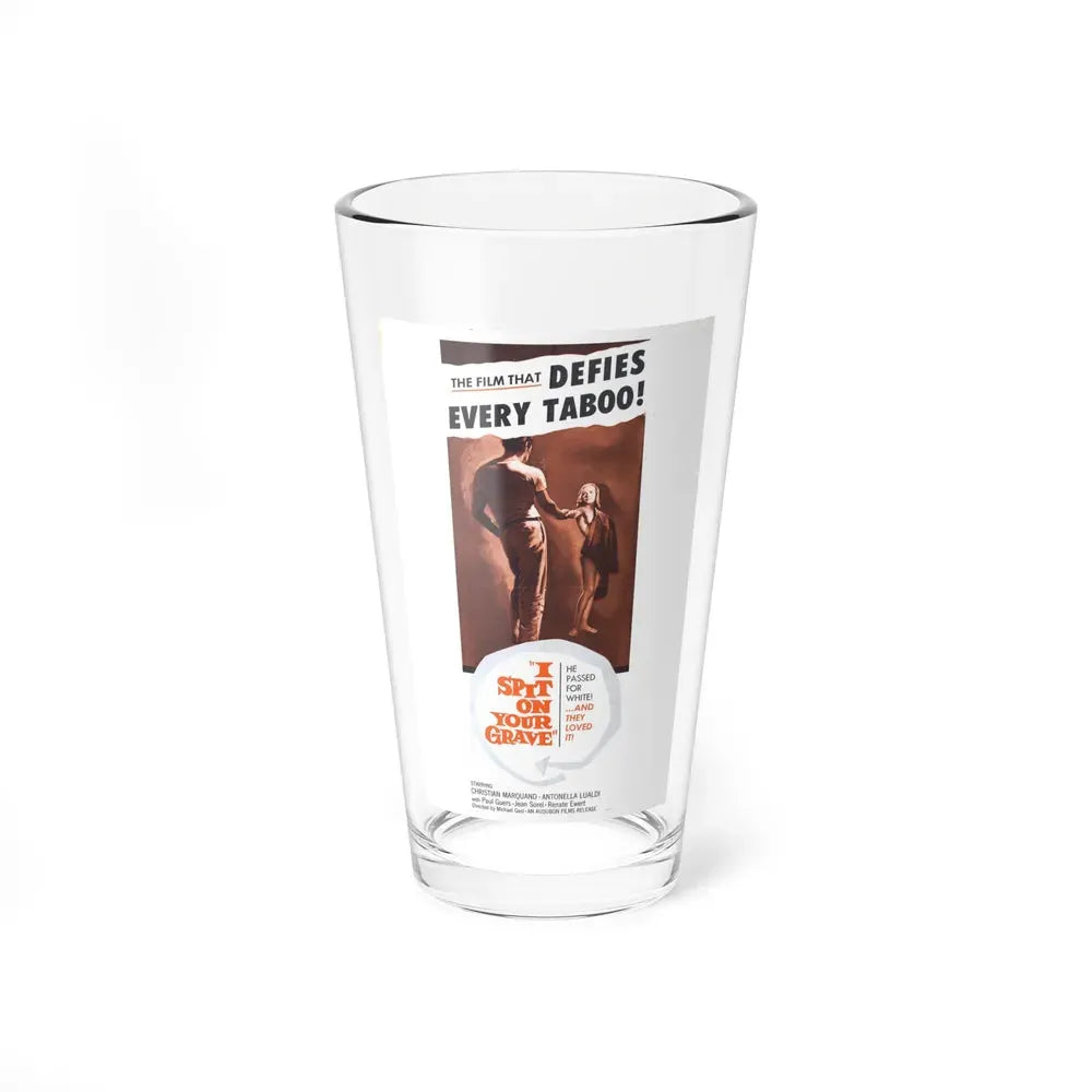 I SPIT ON YOUR GRAVE 1959 Movie Poster - Pint Glass 16oz 16oz - Go Mug Yourself
