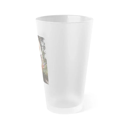 I SPIT ON YOUR GRAVE (ART ONLY) 1978 Movie Poster - Frosted Pint Glass 16oz - Go Mug Yourself
