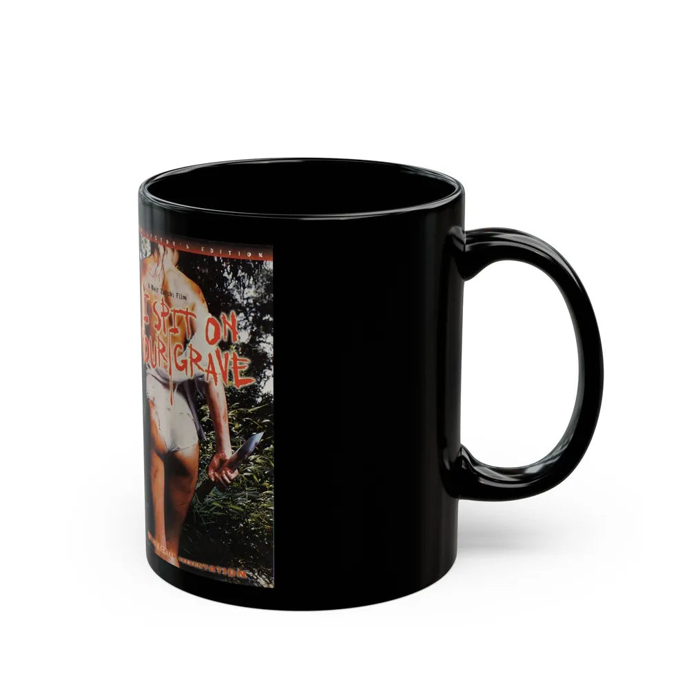 I SPIT ON YOUR GRAVE COLLECTORS EDITION (VHS COVER) - Black Coffee Mug-Go Mug Yourself